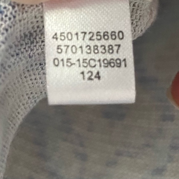 Chicos Womens Cardigan Size 1 Blue White Open Light Boho Casual Preppy - Picture 7 of 8